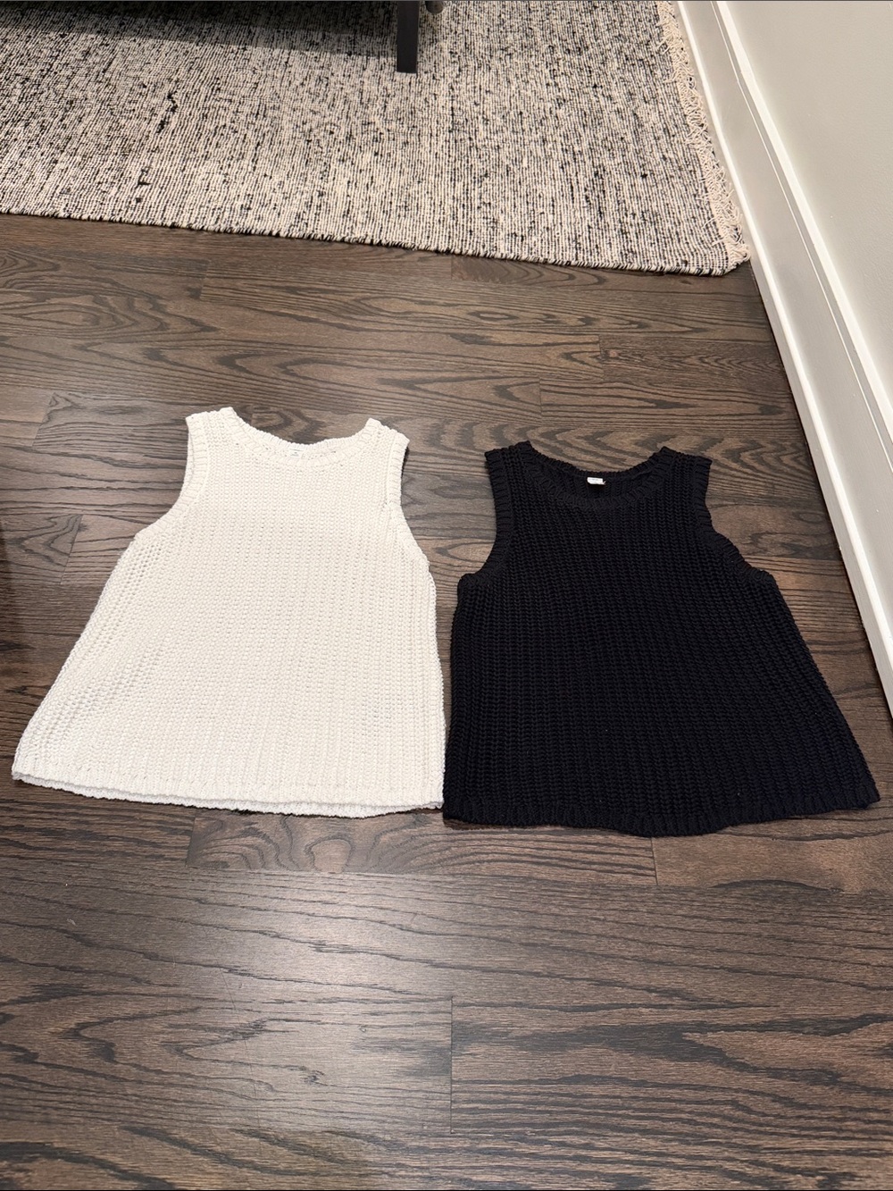 Set of 2 Old Navy Cotton Sweater Tanks